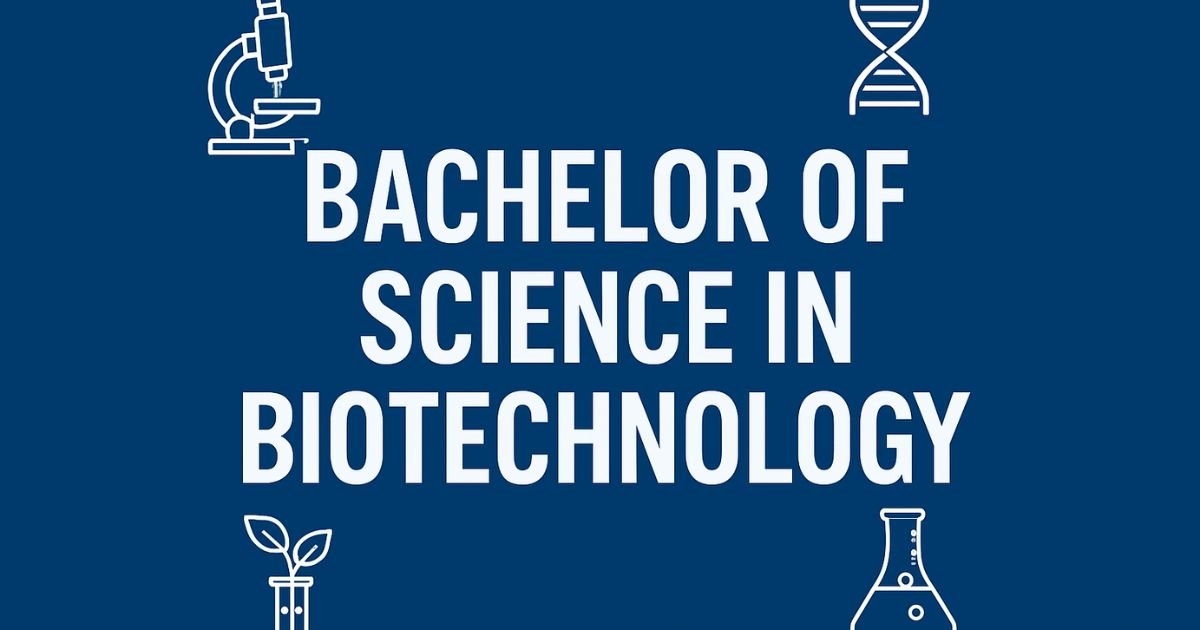 VU BS Lateral Bachelor Of Science In Biotechnology