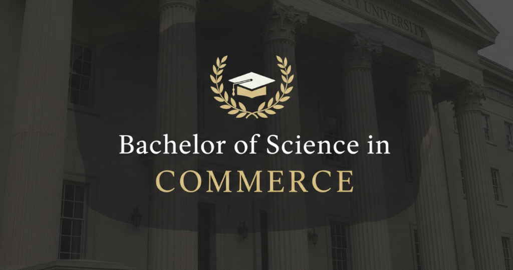 Bachelor of Science in Commerce